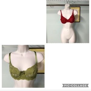 Victoria’s Secret 38B Lace Floral Bras